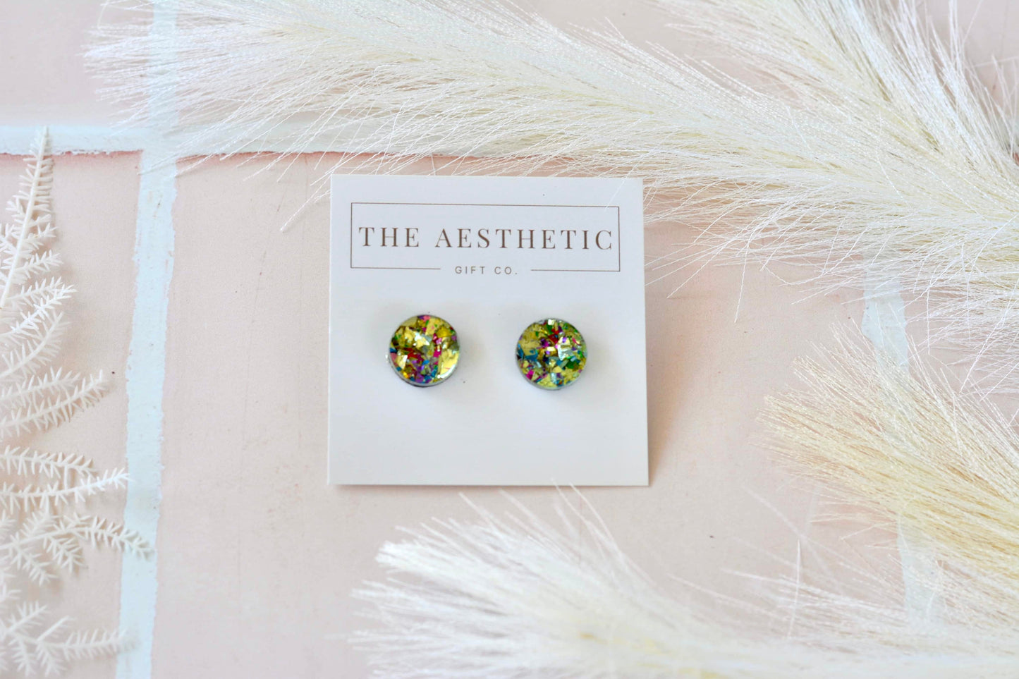 Dot Studs - Party Glitter - Premium  from The Aesthetic Gift Co - Just $12.0! Shop now at The Aesthetic Gift Co