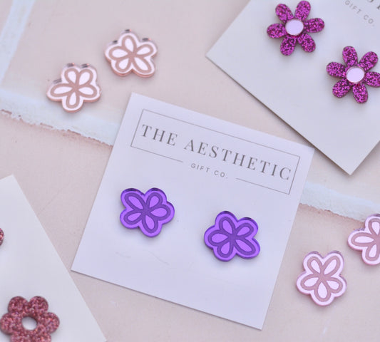 Florence Studs - Premium  from The Aesthetic Gift Co - Just $19.99! Shop now at The Aesthetic Gift Co