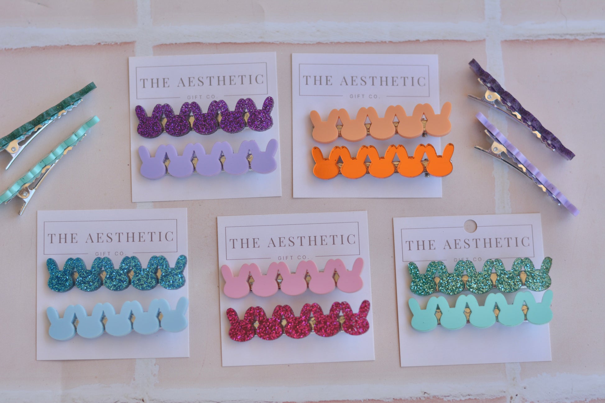 Bunny Clips - Premium  from The Aesthetic Gift Co - Just $15! Shop now at The Aesthetic Gift Co