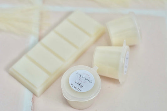 Soy Wax Melt - Snap Bar - Baby Powder - Premium  from Melting Scentsation Co. - Just $4.00! Shop now at The Aesthetic Gift Co