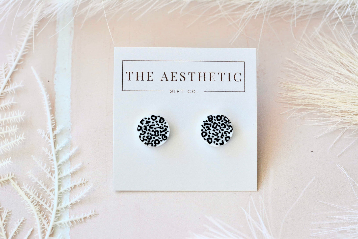 Leopard Dots - White - Premium  from The Aesthetic Gift Co - Just $15.0! Shop now at The Aesthetic Gift Co