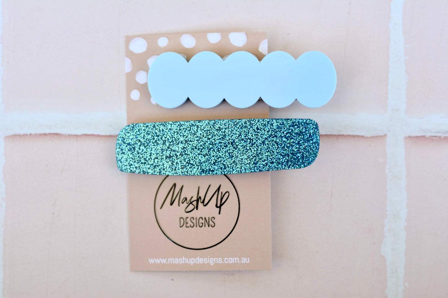 Acrylic Hair Clips - Blue - Premium  from The Aesthetic Gift Co - Just $15.00! Shop now at The Aesthetic Gift Co