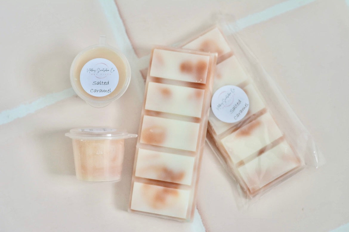 Shot Pot - Soy Wax Melt - Salted Caramel - Premium Candle & Oil Warmers from Melting Scentsation Co. - Just $2.00! Shop now at The Aesthetic Gift Co